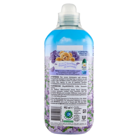 Coccolino Ammorbidente Concentrato Fresh Lavanda Mediterranea 41 Lavaggi 952 ml